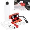 CK CATTLE KING Kit macchina per la pulizia della catena del motociclo Strumento per la pulizia dell'ingranaggio della spazzola per il dispositivo di lubrificazione delle catene della moto Accessorio di