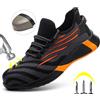 Quanzixuan Scarpe antinfortunistiche da lavoro da uomo Scarpe da ginnastica da lavoro antiforatura Scarpe da lavoro indistruttibili da uomo Stivali da uomo Scarpe da uomo leggere Stivali antinfortunistici