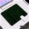 Potdemiel Matrix Codice Binario Tastiera Pad Mouse Tappetino da scrivania Tappetino per computer Accessori da gioco per PC Tappetino per mouse Gamer Mausepad Tappetini per armadietto Mause Pad