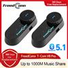 Freedconn T Com VB casco moto auricolare Bluetooth Stereo interfono chiamata comunicazione Wireless interfono condivisione musicale FM