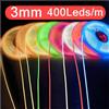 NONE Striscia LED COB colorata ultra sottile da 3 mm 12V dimmerabile 3000K 4000K 6000K luce flessibile ad alta densità 400 LED per lampada decorativa per la casa fai da te