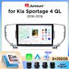 Junsun Autoradio Junsun Wireless CarPlay Android Auto per Kia Sportage Mk4 (QL) 2015-2021 con ventola di raffreddamento integrata, navigatore GPS Android, lettore multimediale, WiFi, DSP, RDS, BT, SWC,