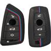 NONE Chiave Dell'automobile Del Silicone Della Copertura Della Cassa Borsette Fob per BMW F30 F31 F32 F34 F20 F21 F07 F10 1 3 5 7 Serie X1 X3 G01 X4 G02 X5 F15 F16 M3 M4