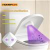 HOMEFISH Nuova Lampada di Sterilizzazione per WC, Lampada Disinfettante Portatile Mini, Sterilizzatore Domestico con Ricarica USB