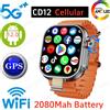Zestbolt CD12 S11 Ultra Smartwatch Android 12.0 5G LTE Sim Card Rotary Camera 2.26 pollici Amoled 490*580 Schermo HD 2080Mah Smart Watch da uomo