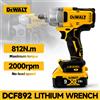 Dewalt DCF892 Chiave a percussione wireless senza spazzole a coppia elevata 20V Batteria utensile elettrico 812N.m Potente chiave dinamometrica portatile