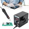 NONE Stazione di saldatura Toolour 858D da 220 V con 100-500 ° C Set di pistole termiche per essiccatore ad aria calda ° C/ ℉ Display a schermo LED per temperatura