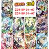 Bandai Carte Originali KAYOU Naruto: Tsunade, Uchiha Itachi, Uchiha Sasuke W8T4 BP Serie Completa 01-07, Carte da Collezione Anime Rare