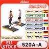 NONE Tapis Roulant Akluer 520A-A a Doppia Faccia con Massaggiatore Plantare Shiatsu, Motore Silenzioso da 2.5HP, Display LED, Telecomando, Capacità Massima 150 kg