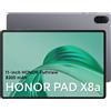 HONOR Pad X8a 4GB RAM/128GB ROM, 8300mAh, 11 Pollici 90Hz Eye Protection Display Tablet ,4 Altoparlanti, Android 14, Space Grey
