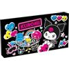 Kuromi Stampa su tela con luci a LED, 30 x 15 cm, con licenza ufficiale, stampa su tela incorniciata per camera da letto, soggiorno, decorazione per la casa, idea regalo
