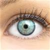 GLAMLENS Lenti a contatto colorate grigio Ibiza Gray - con porta lenti a contatto - grigio naturali in silicone idrogel - 2 pezzi - DIA 14,20 - senza correzione 0.00 diottrie lente a contatto