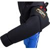 DINGO GEAR WWW.DINGOGEAR.COM 1977 Dingo Gear - Manicotto per morso di Cane a Bassa durezza, con Impugnatura, per addestrare i Cani a mordere, Realizzato a Mano in Materiale Francese, Manicotto Nero per Mano Sinistra e Destra, S01965