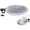 Generico Hammock da scrivania per gatti - letto rialzato lavabile 1650G, cornice forte, contiene 50 libbre, morbido traspirante | Kitten Lounge per rilassamento per interni su banco da banco di lavoro