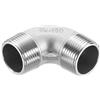 QUARKZMAN 1 Pz 3/4 PT Maschio Gomito a 90 Gradi in Acciaio Inossidabile Raccordi per Tubi d'Acqua Aria Tubo PVC Fuso
