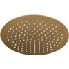 VR VETRINEINRETE Vetrineinrete® Soffione doccia ultra slim tondo Ø25 cm oro satinato effetto pioggia attacco universale ½