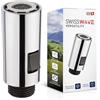 NDW - Doccia Cucina Mini Slim MB, Doppio Getto, Getto Spray Lava Piatti, Getto Areato, Attacco da 1/2 Pollice Maschio, Cromo, Plastica.