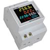 pQirnvIL Din Rail AC Monitor 6IN1 250-450V 100A Tensione Corrente Fattore di Potenza KWH Misuratore di Frequenza di Energia Elettrica VOLT AMP