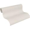 A.S. Création carta da parati in TNT con struttura tessile in crema, bianco - carta da parati tinta unita chiara 10,05 m x 0,53 m - 304861