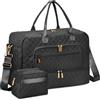 EIMMBD Grande borsone da viaggio da donna, borsa da viaggio per la notte, borsa da viaggio con borsa da toilette borse da viaggio per donne con scomparto per scarpe per palestra, viaggi di lavoro, sport