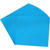 PATIKIL Foglie d'oro per Arte 8.5x9.5cm, 100 Fogli di Carta Metallizzata Oro per DIY Artigianato Resina Mobili Unghie Dipinti Decorazione Casa, Sky Blue
