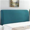 Songella Copri Testiera Letto Elastico Copertura Testiera Letto Forma di Chicco di Mais Rivestimento Antipolvere per Testiere Letto Verde Scuro 200cm