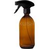 Kuishi, Dispenser per Sapone, in Vetro Ambra - 500 ml
