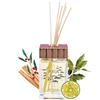 QC Terme spas and resorts Profumatore per Ambiente di Design QC Terme Aria Roma 500 ml, diffusore a Bastoncini, fragranza al Legno di Sandalo, bergamotto, Lavanda e Timo Made in Italy