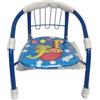 Generico Sedia per Bambini Poltrona Bambini Sediolina Sedia in Metallo Seggiolina Bimbi Sediolina Sedia Bambini Poltroncina Imbottita con Seduta Sonora Sedie Bambini con Braccioli (AZZURRO)