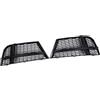 TRGDFDAA Griglia Fendinebbia Compatibile Con Per A3 8V S 2017 2018 2019 2 Pezzi Paraurti Anteriore Fendinebbia Griglia A Nido D'ape Copertura In Rete OEM: 8V3807681AE 8V3807682Q