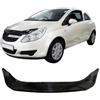 SCOUTT Deflettore Protezione Cofano per Opel Corsa D 2006-2014, Migliora l'Aerodinamica dell'Auto, e Spoiler, Nero