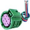 BASPHHH Compatibile Con Fiat Per 500 2007-2025 DRL Cablaggio Connettore Lampada Luce Di Marcia Diurna