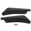 Aramox Spoiler Corpo Macchina, 1 Coppia di Alette Paraboliche Splitter per Diffusori Canard Diffusori Posteriori Auto Modificabili(Carbon Fiber)