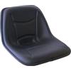 carretcar europea SEDILE UNIVERSALE IN PVC NERO PER MACCHINARI | Per Trattori, Toritos, Escavatori, Macchine Industriali, Macchina Ganadera, Moto Agricole, Sedile Segadora, Carrelli Elevatori (RM450)