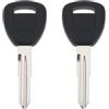 LT Easiyl 2 chiavi di accensione vuote per auto 35117SM4901 compatibile con Honda Civic 1988-2000 CRX 1988-1991 compatibile con Del Sol