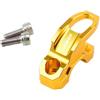 wweiwei Ganci per motociclette Per Hon@&da ADV350 ADV 350 Accessori Moto Supporto Pompa Freno In Alluminio CNC, Morsetto, Gancio Borsa E Casco(350 yellow)
