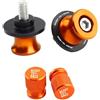 ADOYUPIL alza moto Supporti per Forcellone Posteriore Per KT@&M Ready To Race Duke RC 125 250 390 690 790 890 1050 1090 Adventure Perni Del Forcellone Slider Viti Supporto Moto(Ad-10)