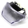 aVDB-moto Fanale Posteriore, Luce Stop LED compatibile con TRIUMPH SPEED TRIPLE 955 T509 1997-2004 (Chiaro)
