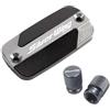 UYWGUU Moto Tappo Serbatoio Liquido Pompa Freno Coperchio Del Cilindro Serbatoio Liquido Dei Freni Anteriori Per Motocicletta, Adatto Per FCS600 Silverwing FCS 600 Silver Wing 2001-2011