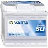 VARTA Automotive DYNAMIC SLI (B19) 12V 45Ah 400A - Batteria auto al piombo-acido per veicoli standard senza start-stop - Batteria di avviamento per fabbisogno energetico base - senza manutenzione