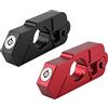 Headerbs Blocco Leva Freno Manubrio Moto Universale in Lega di Alluminio CNC Sicurezza del Veicolo per Anteriore e Posteriore (27-38 Mm)(Nero)