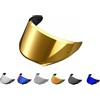 EvoParts Visiera compatibile casco Hjc RPHA 12 (HJ-42) pinlock ready (Oro)