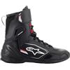 Alpinestars Superfaster Scarpe da moto, nero/grigio/rosso, 9