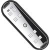 Genérico Illuminazione ambientale per auto - Luce di avvertimento a LED da 10,2 cm | Illuminazione ambientale con sensore magnetico ricaricabile tramite USB ABS con 7 modalità di colore per illuminazione della