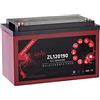 AUTOMARKETPRO BATTERIA ZENITH ZL120190 AGM 130Ah DEEP CYCLE SCARICA LENTA VEICOLI ELETTRICI FOTOVOLTAICO EOLICO CAMPER NAUTICA GOLF CAR
