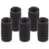 SDENSHI 35 mm Pedale Leva del Cambio Moto ATV in Gomma per Suzuki SV1000 SV650 - Nero, 5 Pezzi