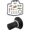 Generic Kit di riparazione carburatore per moto MAJESTY YP125E 5DS 5NR 1998-2000 2002 YP 125E (kit di riparazione, galleggiante)