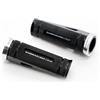 BARRACUDA KIT PEDANE ALLUMINIO LAVORATE CNC ANODIZZATO NERO BARRACUDA MOTO