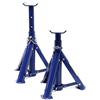 Wiltec Cavalletti da Officina di Altezza Regolabile Set da 2 pz capacità di carico 2000 kg/Pezzo Montaggio