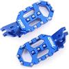 Modeer Pedane fuoristrada ad alte prestazioni per Transalp XL 750 2022 2023 2024 2025 - Adventure & Fuoristrada xl 750 transalp accessori moto (blu)